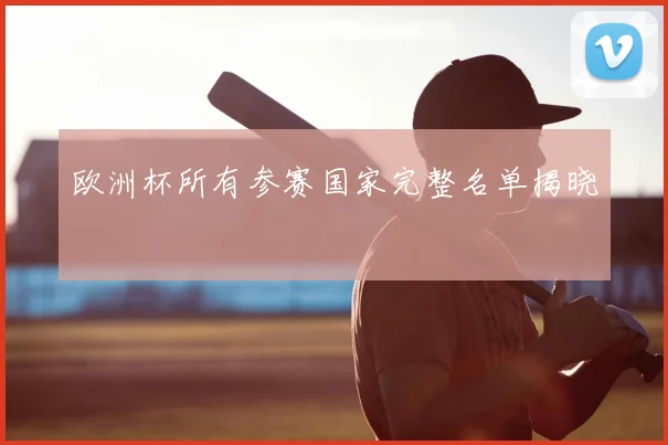 欧洲杯所有参赛国家完整名单揭晓